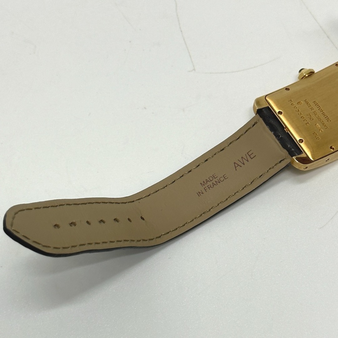 Cartier(カルティエ)のカルティエ CARTIER タンクアメリカン LM W2603156 自動巻き デイト 腕時計 K18 ゴールド メンズの時計(腕時計(アナログ))の商品写真