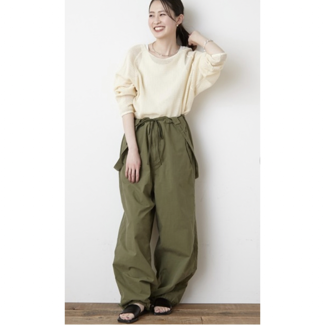 CAOPANIC TIPY サス付き 綿ナイロンパラシュートパンツ - ワークパンツ