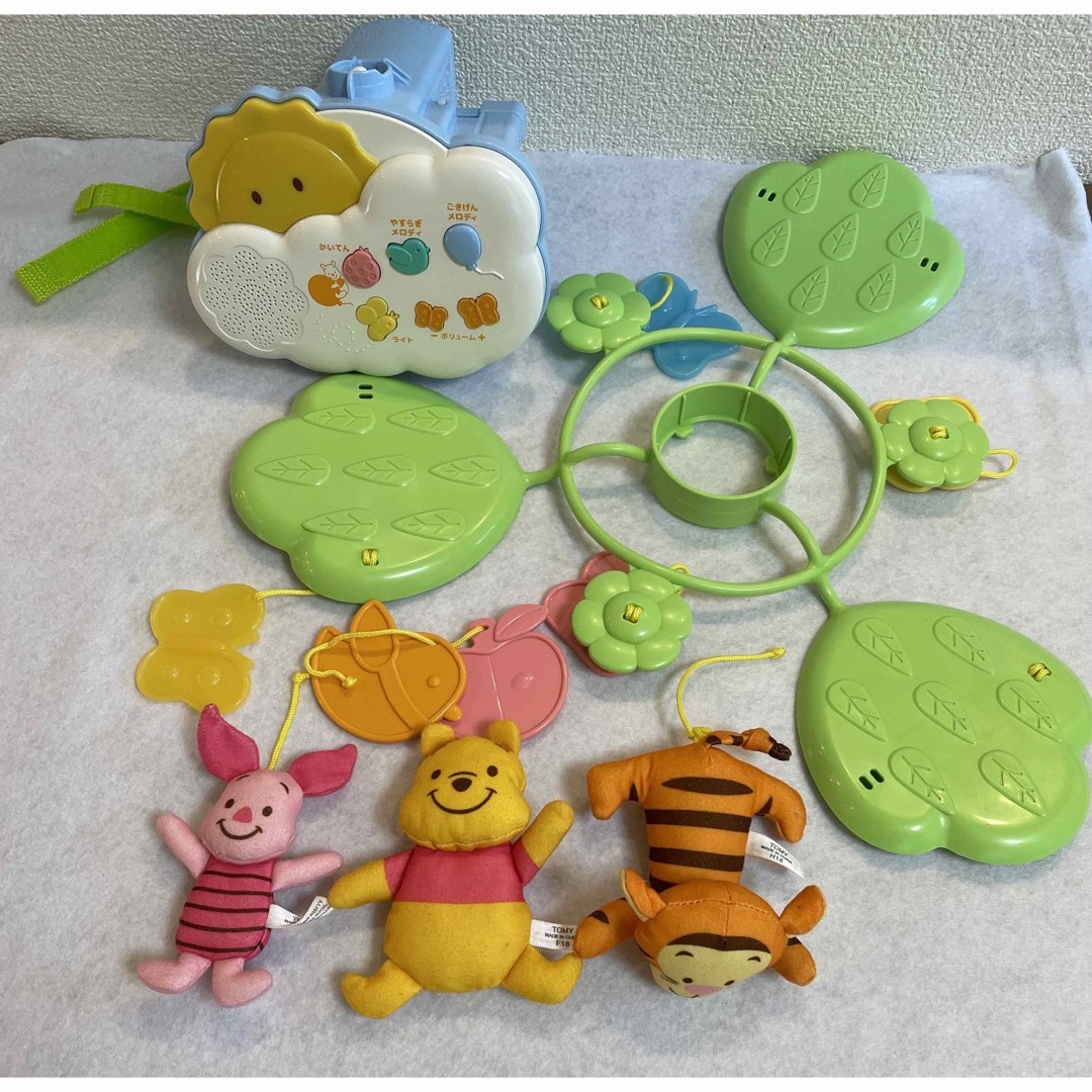 タカラトミー くまのプーさん えらべる回転6WAY ジムにへんしんメリー タカラトミー ディズニー くまのプーさん 回転6WAY ジムにへんしんメリー