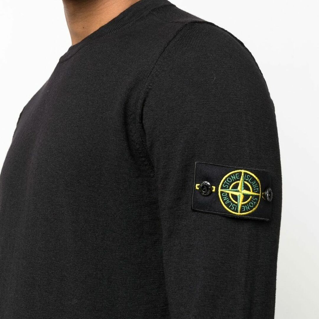 1 STONE ISLAND ブラック サマーニット セーター size M