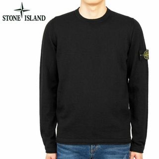 ストーンアイランド(STONE ISLAND)の1 STONE ISLAND ブラック サマーニット セーター size M(ニット/セーター)