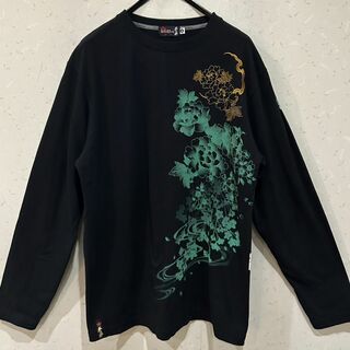 抜刀娘 バットウムスメ 和柄 お姉 長袖 Tシャツ トップス カットソー ...