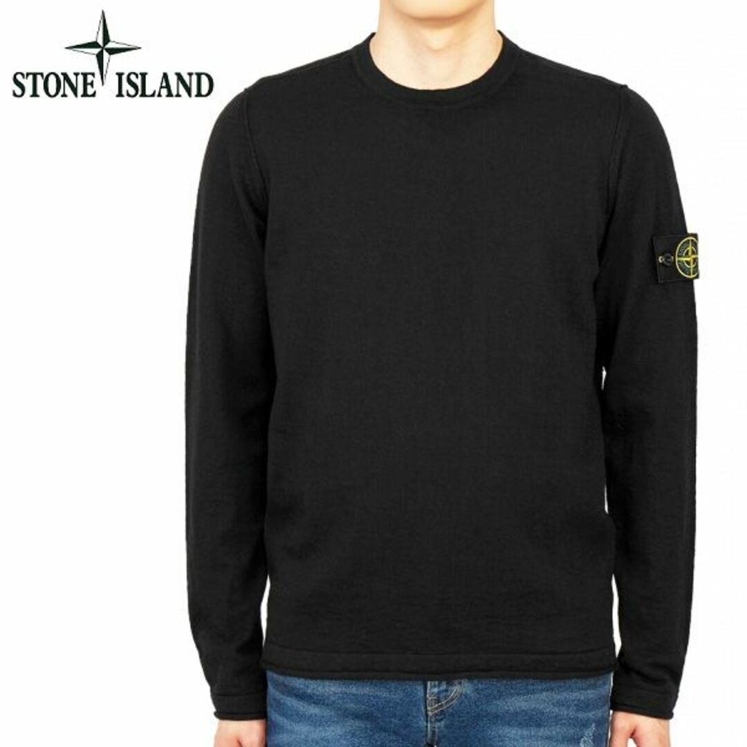 1 STONE ISLAND ブラック サマーニット セーター size XL