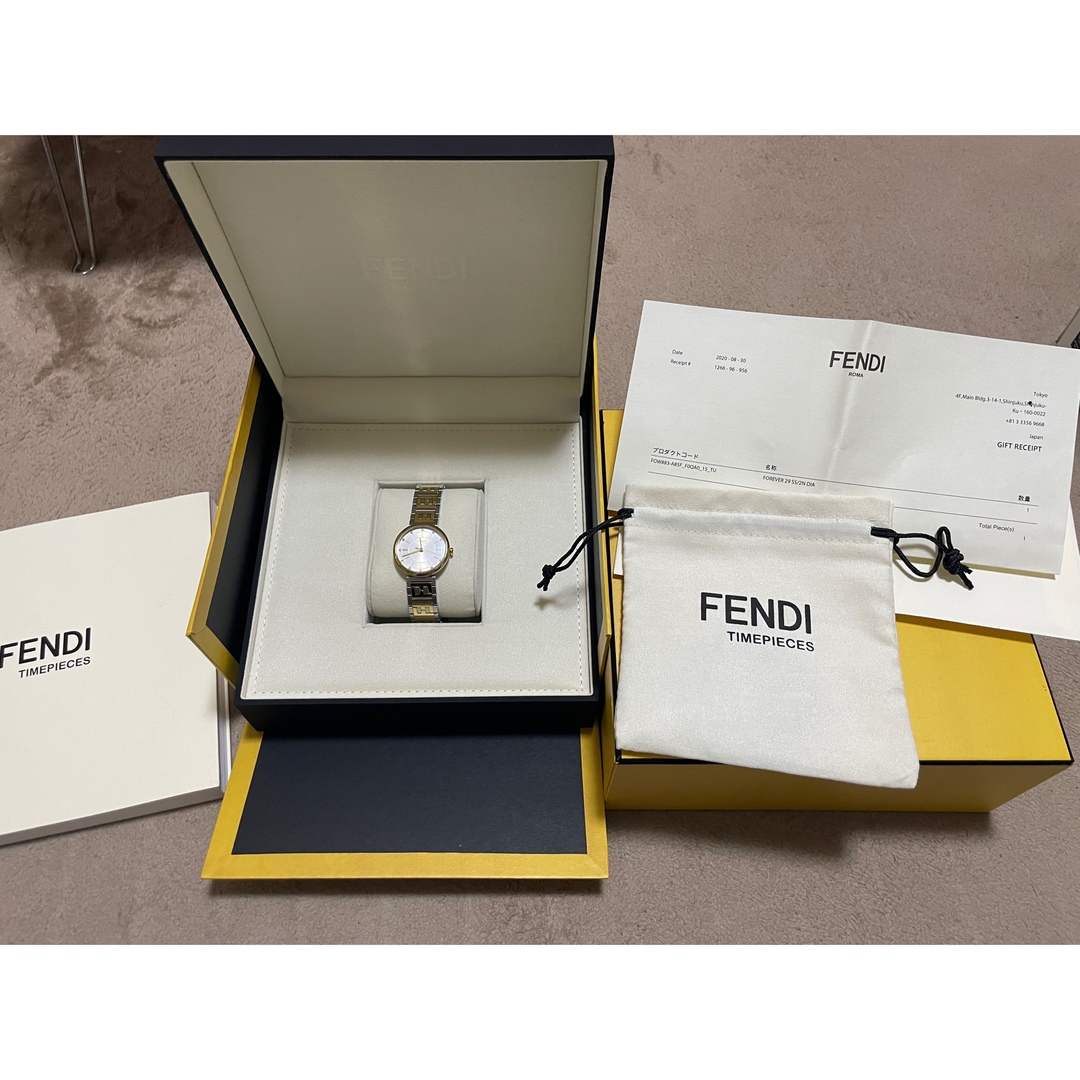 FENDI(フェンディ)のフェンディ　フォーエバー29SS/2N DIA ウォッチ レディースのファッション小物(腕時計)の商品写真