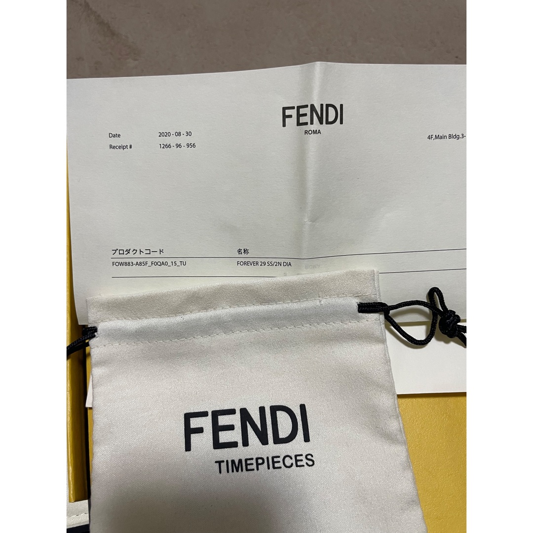 FENDI(フェンディ)のフェンディ　フォーエバー29SS/2N DIA ウォッチ レディースのファッション小物(腕時計)の商品写真