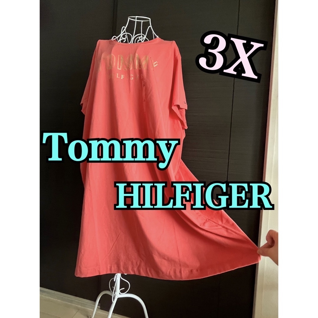 TOMMY HILFIGER(トミーヒルフィガー)のトミーヒルフィガー★ワンピース　大きいサイズ レディースのワンピース(ひざ丈ワンピース)の商品写真