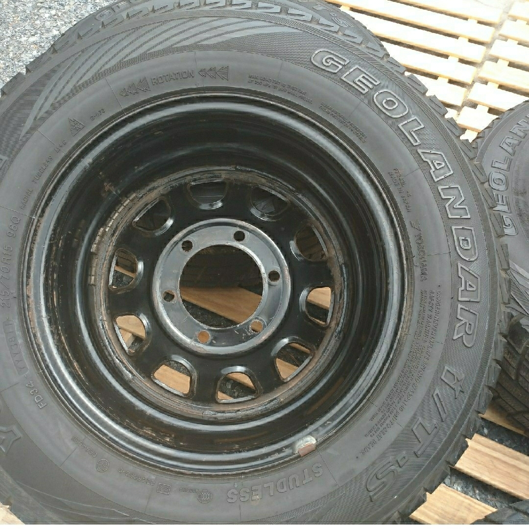 ヨコハマ - ハイエース 15インチ デイトナホイール 4本セットの通販 by