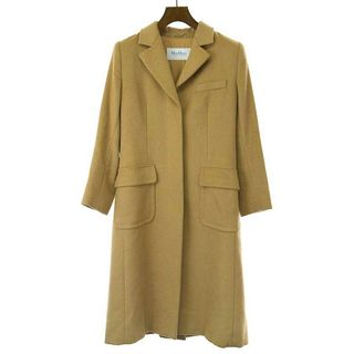 マックスマーラ(Max Mara)のMaxMara マックスマーラ キャメル シングルチェスターコート(チェスターコート)