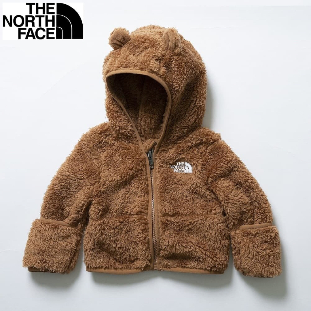 THE NORTH FACE ボア ベビー ベア耳 くま耳 ブラウン3M-24M