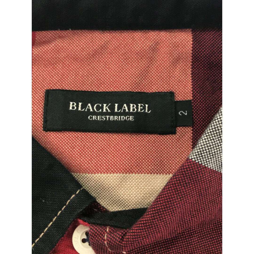 BLACK LABEL CRESTBRIDGE(ブラックレーベルクレストブリッジ)のブラックレーベルクレストブリッジ チェック柄ショートスリーブシャツ メンズのトップス(シャツ)の商品写真