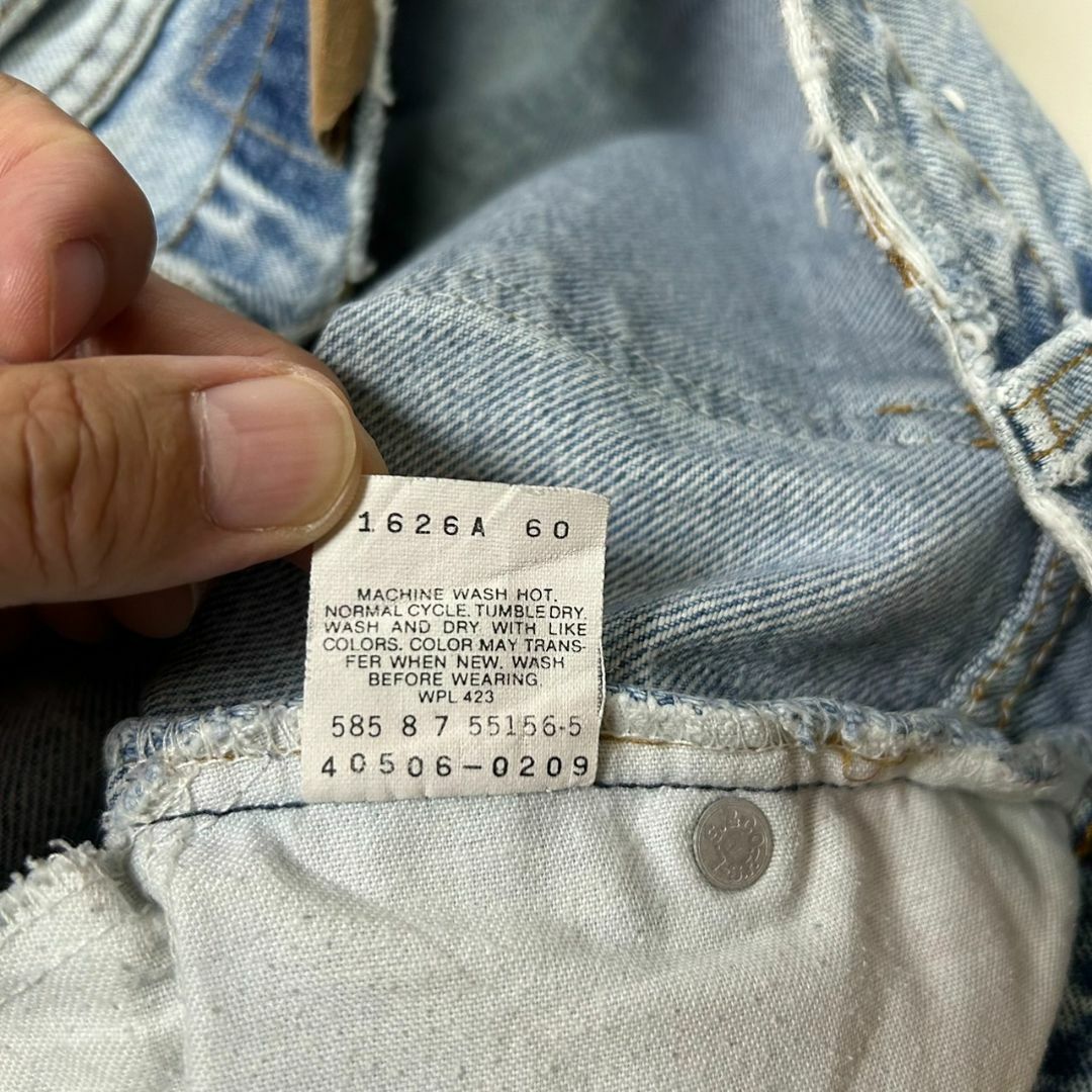 Levi's - 87年 USA製 Levi's 506-0209 オレンジタブ ケミカル W36の