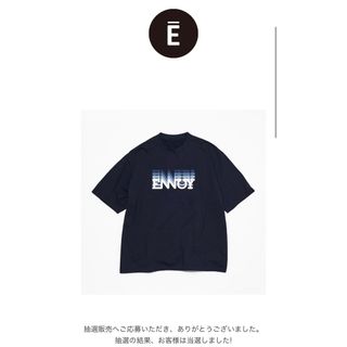 ワンエルディーケーセレクト(1LDK SELECT)の【ennoy】ELECTRIC LOGO GRADATION SS TEE (Tシャツ/カットソー(半袖/袖なし))