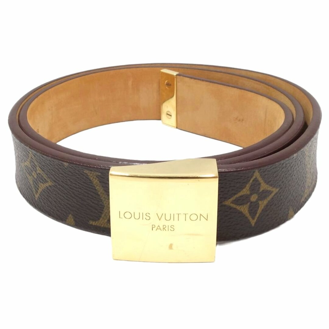 LOUIS VUITTON ceinture belt square buckle M6801W