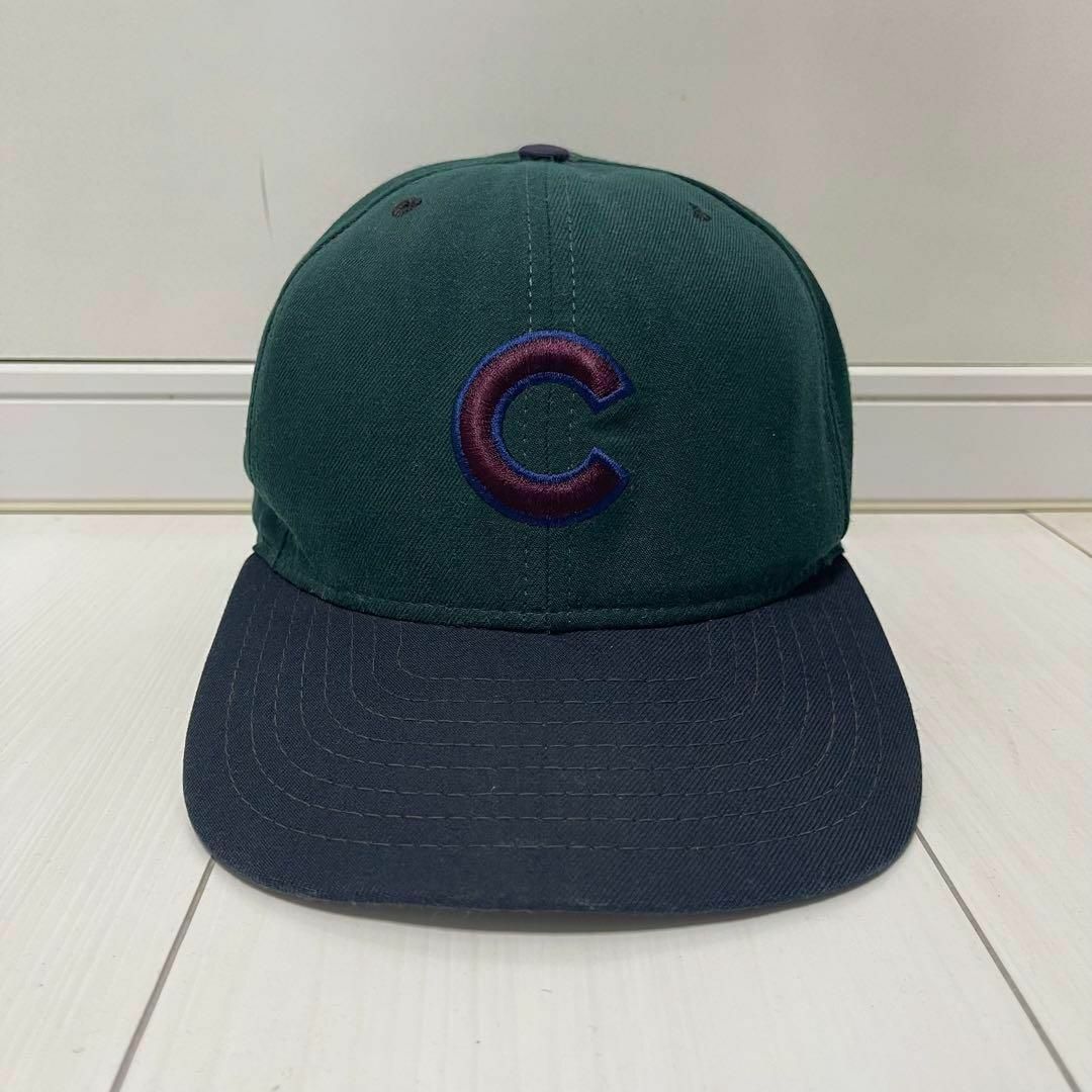 USA製 60s ニューエラ NEW ERA カブス CUBS グリーン 刺繍