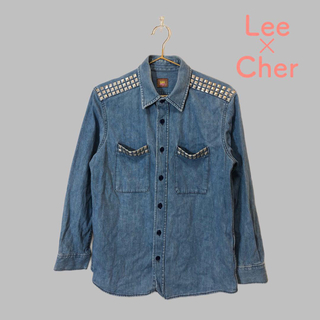 シェル(Cher)のLee×Cher コラボ　スタッズ付デニムシャツ(シャツ/ブラウス(長袖/七分))