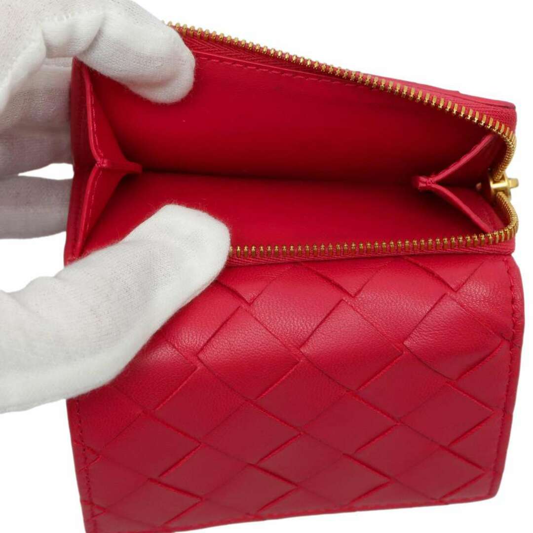 ボッテガヴェネタ 三つ折り財布 イントレチャート タイニー 751153