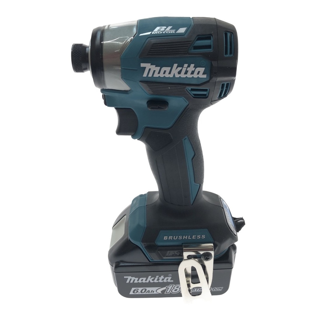 □□MAKITA マキタ 充電式インパクトドライバ TD173DRGX ブルー-