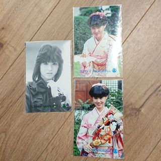 ⑦松田聖子 プロマイド マルベル堂 MARUBELL 3枚セット(アイドルグッズ)