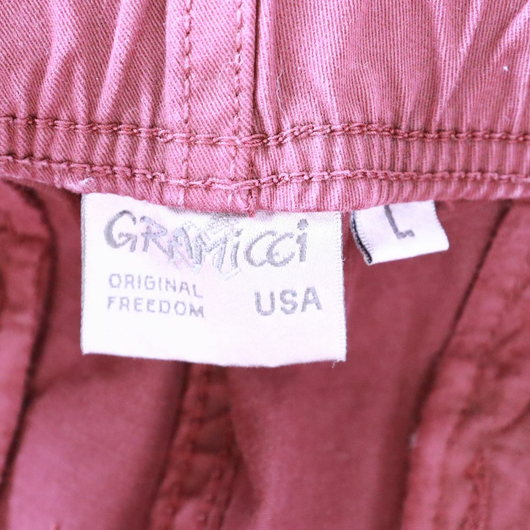 GRAMICCI(グラミチ)のメンズチノパンツ（GRAMiCCi）新品タグ付き　あずき色　L グラミチ メンズのパンツ(チノパン)の商品写真