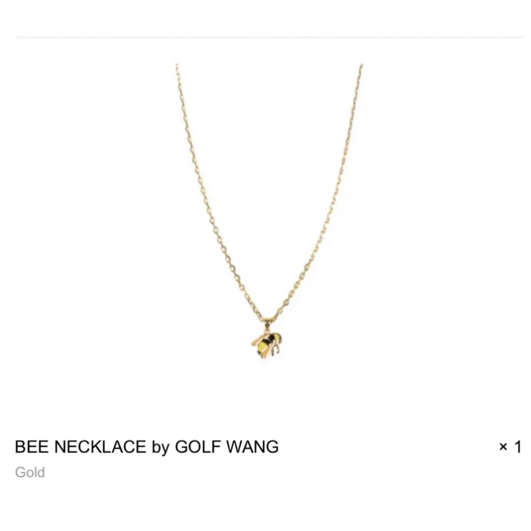 golf wang ネックレス　ミツバチ