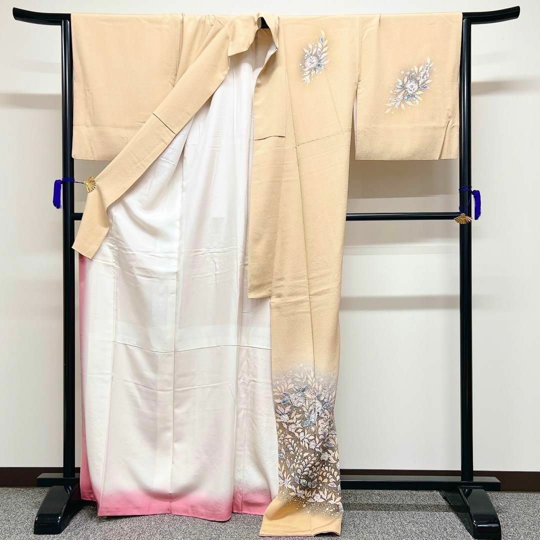 桐屋翠山工房 辻ヶ花の付け下げ 着物-