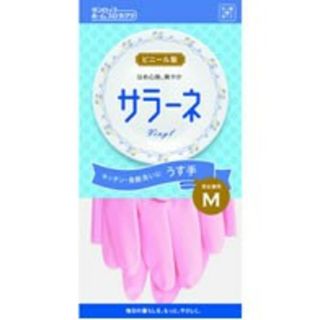 ダンロップ(DUNLOP)のサラーネ うす手 Mサイズ ピンク(1双)(日用品/生活雑貨)