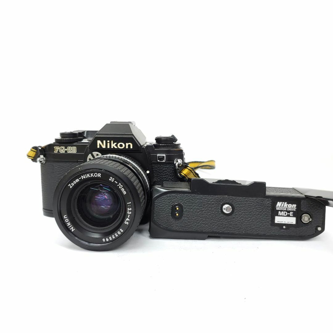 Nikon(ニコン)の【動作確認済】 Nikon FG-20 d0708-2x y スマホ/家電/カメラのカメラ(フィルムカメラ)の商品写真