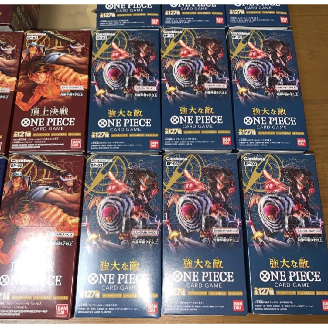 ONE PIECE - ワンピース ROMANCE DAWN 頂上決戦 強大な敵 18BOX テープ