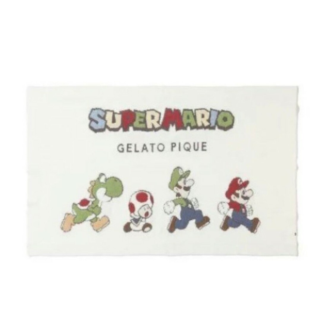 gelato pique(ジェラートピケ)のジェラピケ　ブランケット　gelato pique　マリオ キッズ/ベビー/マタニティの寝具/家具(毛布)の商品写真