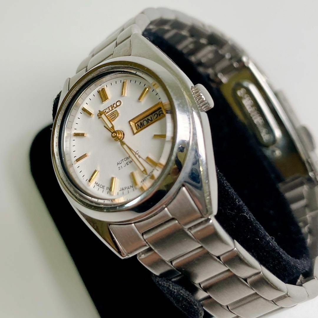 2161稼動品 SEIKO セイコー5レディース腕時計AUTOMATIC 21石