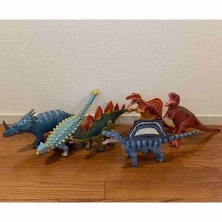 フェイバリット(Favorite)の【ほぼ未使用】フェバリット DINOSAUR 恐竜 ソフビ まとめ売り 6体(その他)