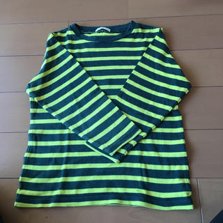 ジーユー(GU)の【よっしぃ様専用】黄色と緑のボーダーロンT(Tシャツ/カットソー)