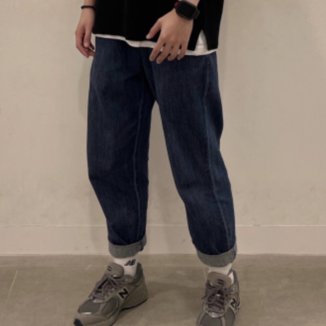 GU(ジーユー)のGU デニムシェフパンツ　 メンズのパンツ(デニム/ジーンズ)の商品写真