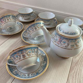 ノリタケ(Noritake)の未使用品 ☆ノリタケ☆ ポロネーズ カップ&ソーサー・ポット セット(グラス/カップ)