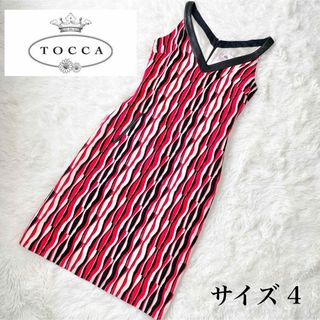 トッカ(TOCCA)の【完売品】Tocca ワンピース　ヴィンテージ　サイズ4 アメリカ製(ひざ丈ワンピース)