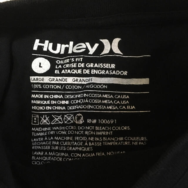 Hurley(ハーレー)のHurley Tシャツ メンズのトップス(Tシャツ/カットソー(半袖/袖なし))の商品写真