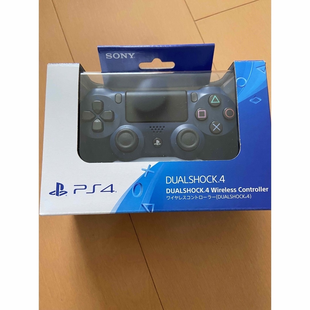 PS4  純正　ワイヤレスコントローラー　ミッドナイトブルー