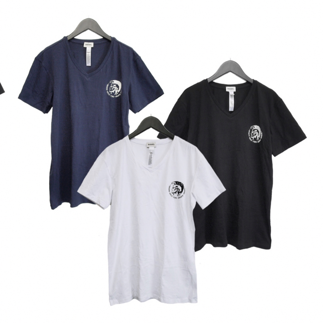 DIESEL、バックナンバーTシャツ3枚セット