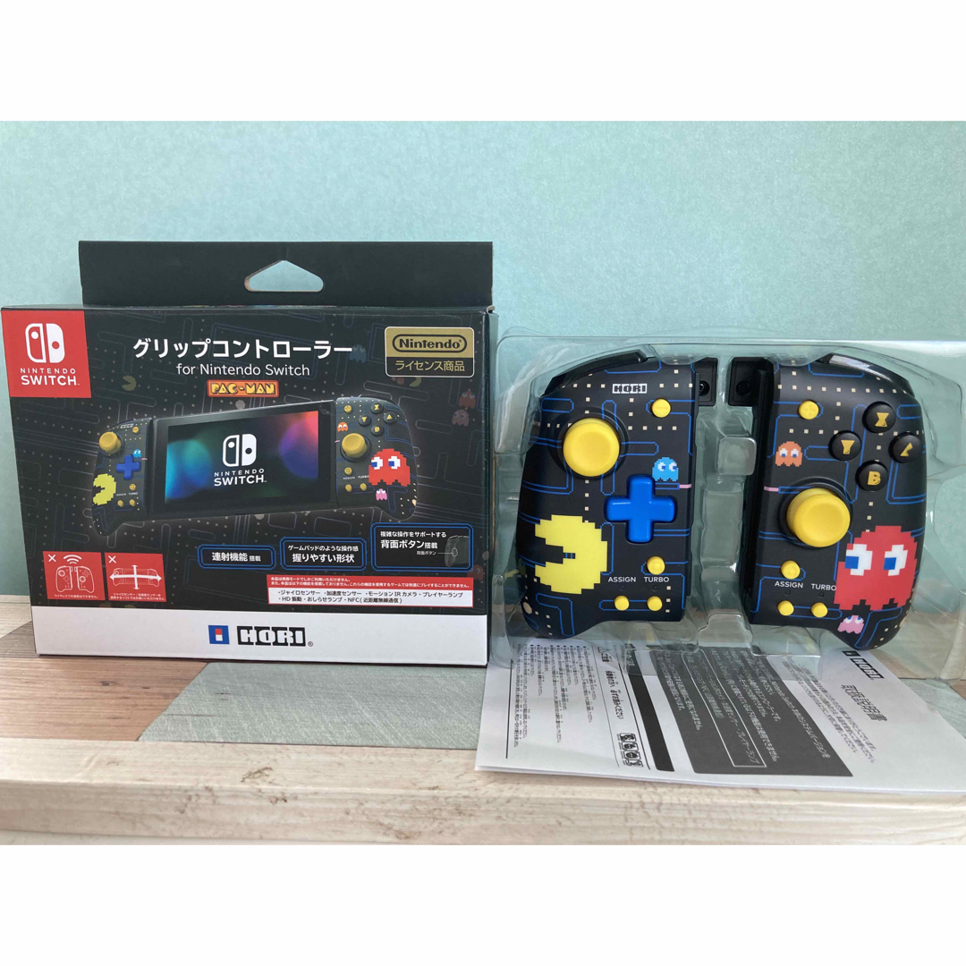 Switch スイッチ グリップコントローラー PAC-MAN パックマン