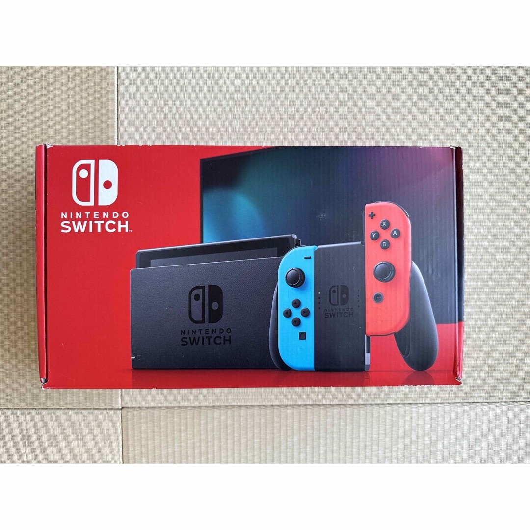 【値下】ニンテンドースイッチJOY-CON(L) ネオンブルー/(R)