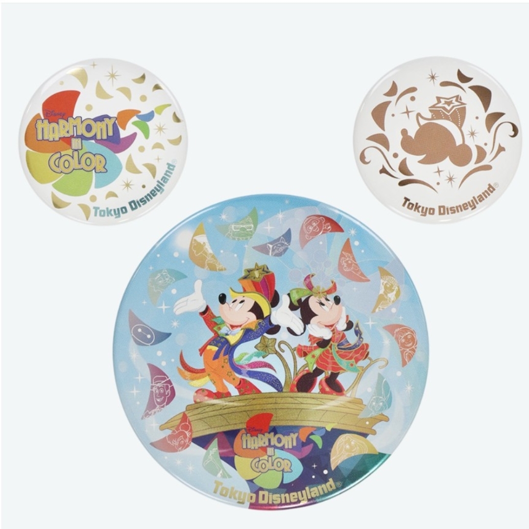 ディズニー40周年 ハーモニーインカラー 缶バッジ カンバッジ ミッキー ミニー | フリマアプリ ラクマ