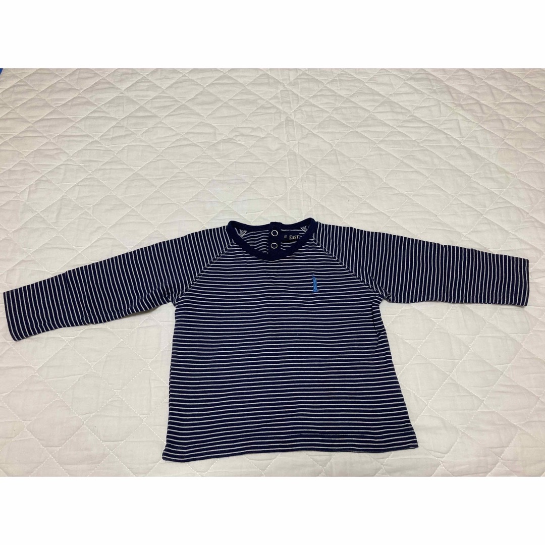 EASTBOY(イーストボーイ)のEASTBOY長ティシャツ90cm キッズ/ベビー/マタニティのキッズ服男の子用(90cm~)(Tシャツ/カットソー)の商品写真