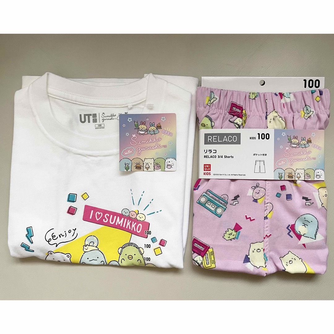 UNIQLO - 【新品未使用&匿名配送】ユニクロ すみっコぐらし Tシャツ