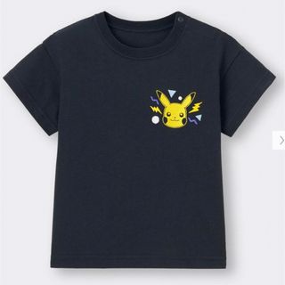 ジーユー(GU)の【新品】GU ベビー　ピカチュウTシャツ　90(Tシャツ/カットソー)