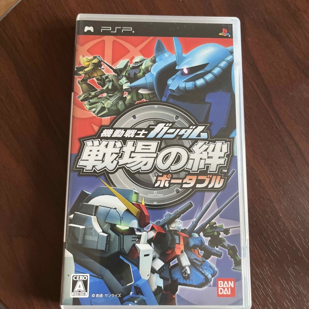 BANDAI(バンダイ)の機動戦士ガンダム 戦場の絆ポータブル PSP エンタメ/ホビーのゲームソフト/ゲーム機本体(携帯用ゲームソフト)の商品写真