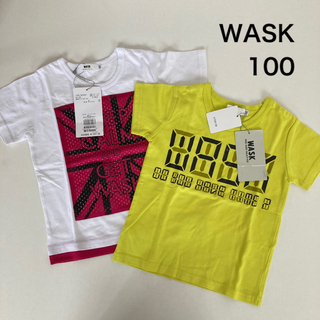 ワスク(WASK)の★新品・未使用★ WASK 半袖Tシャツ サイズ100  2枚 定価11800(Tシャツ/カットソー)