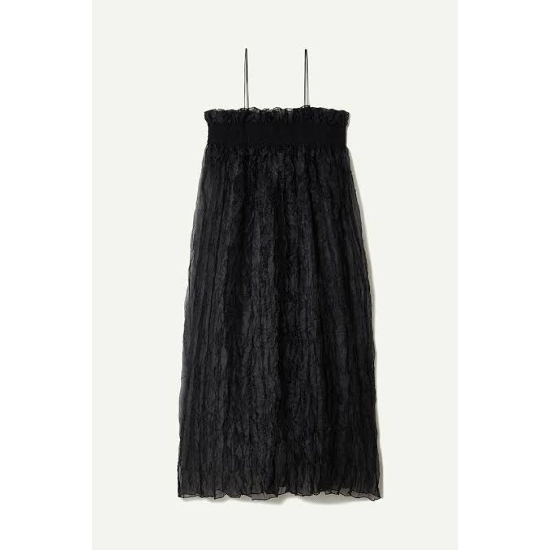 人気定番の / Pleats Organdy LEINWANDE Top Recycle Recycle Organdy