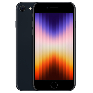 アイフォーン(iPhone)のiPhone SE (第3世代) ミッドナイト 64 GB(スマートフォン本体)