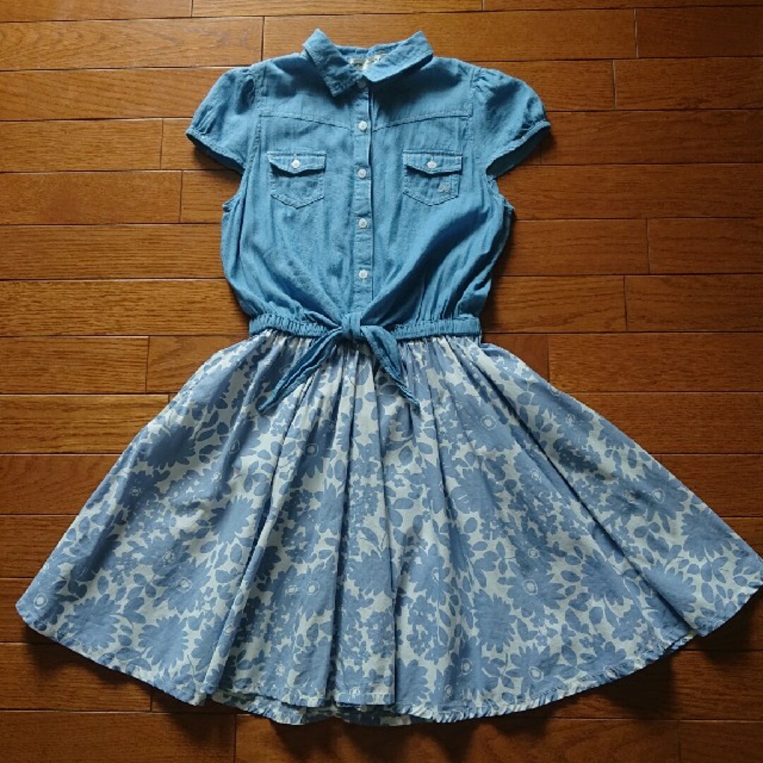 pom ponette(ポンポネット)のポンポネット ワンピース  L (160)サイズ キッズ/ベビー/マタニティのキッズ服女の子用(90cm~)(ワンピース)の商品写真