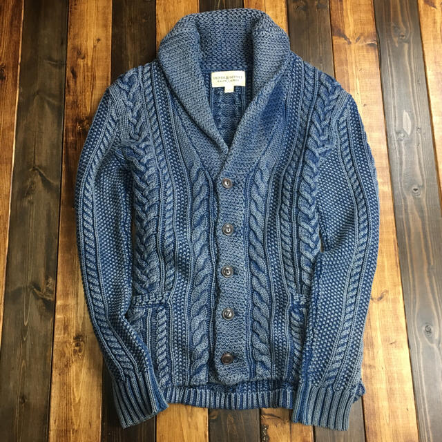 Denim&Supply インディゴ ショールカラー カーディガン ニット | フリマアプリ ラクマ